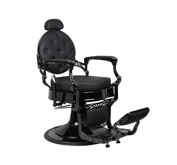 Dita Black Chrome Barberchair