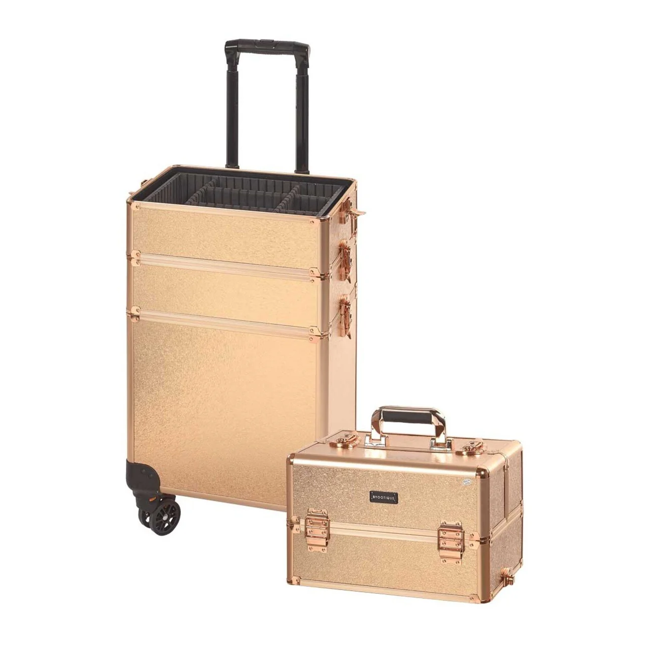 Sibel Trolley Koffer Rosé Gold - Afbeelding 3