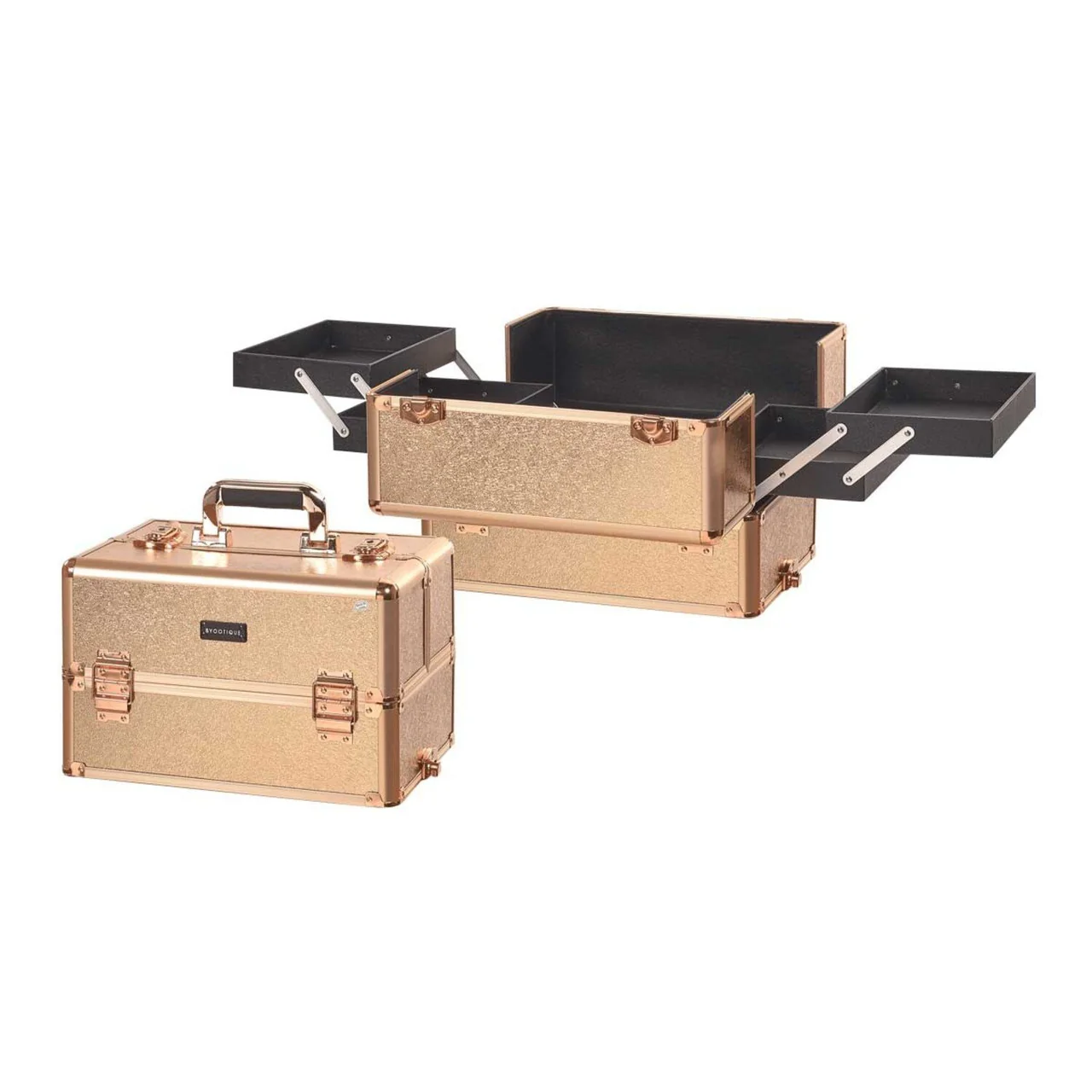 Sibel Trolley Koffer Rosé Gold - Afbeelding 4