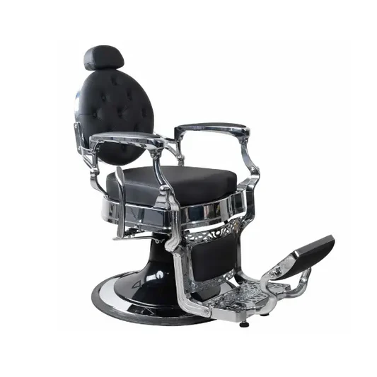 Silver Chrome Barberstoel van Dita