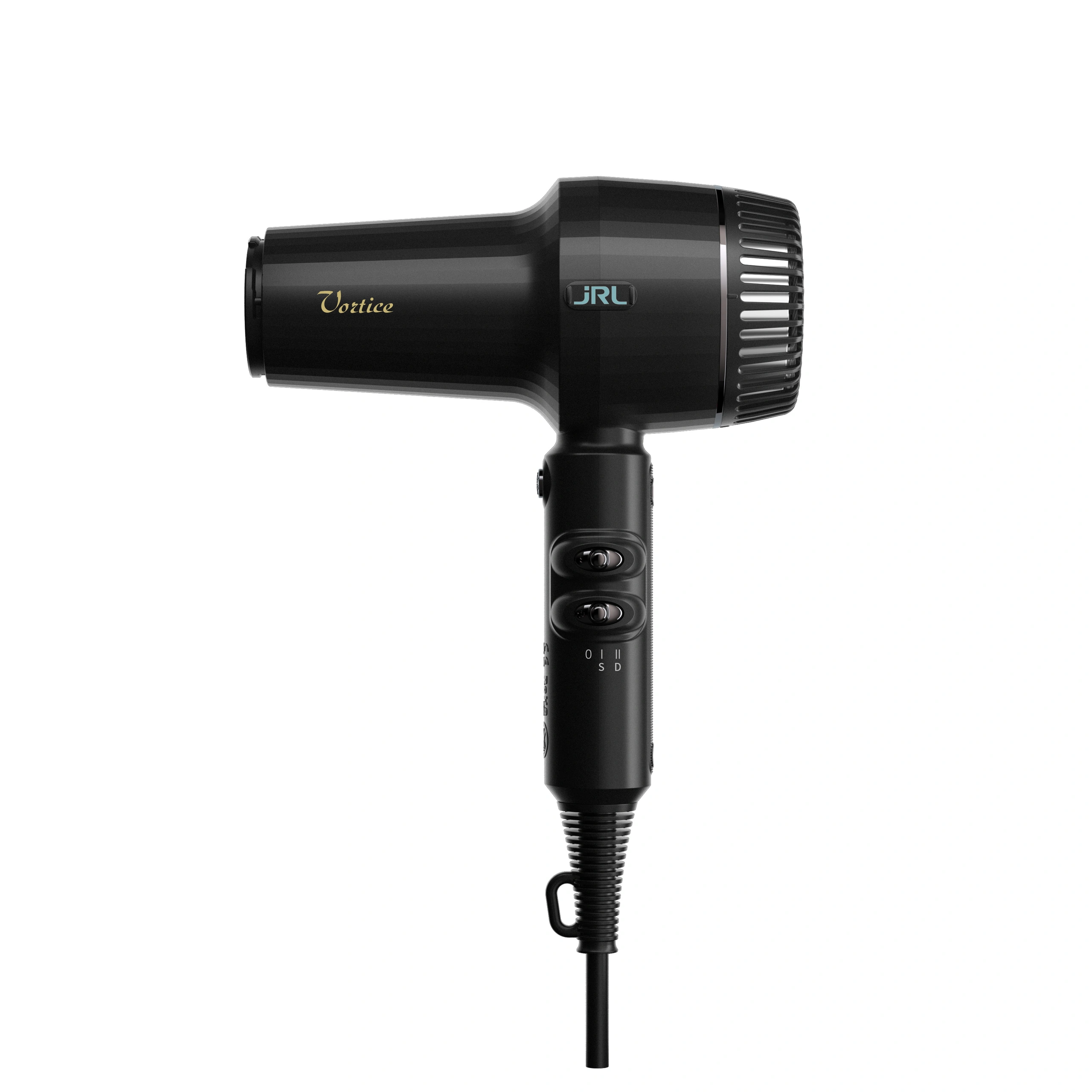 JRL Vortice Hair Dryer Fohn Black Pro 2400 Watt
