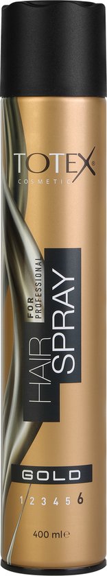 Totex Hair Spray Gold 400ml